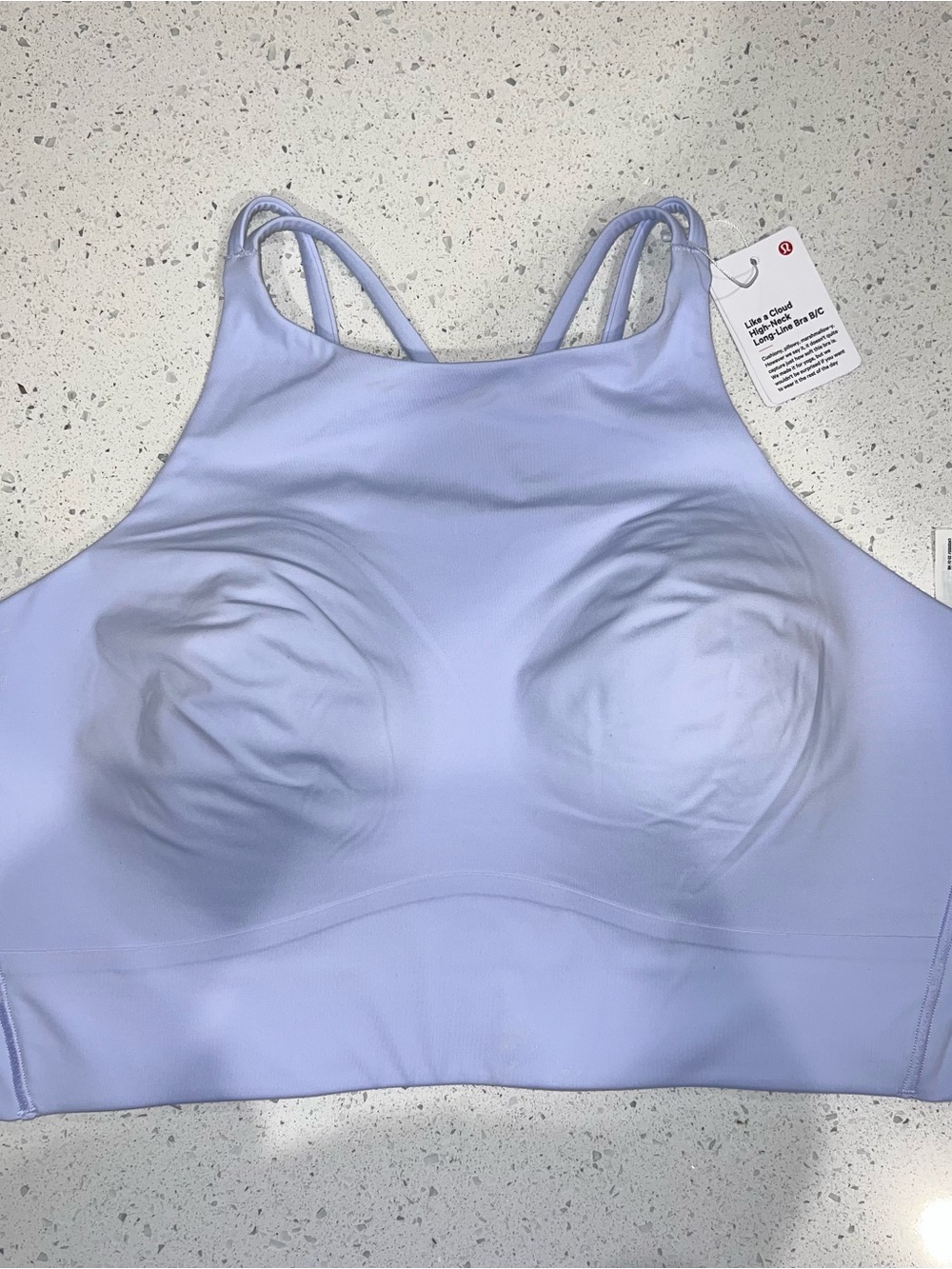 Lululemon Like a Cloud High-Neck Long-Line Bra B/C